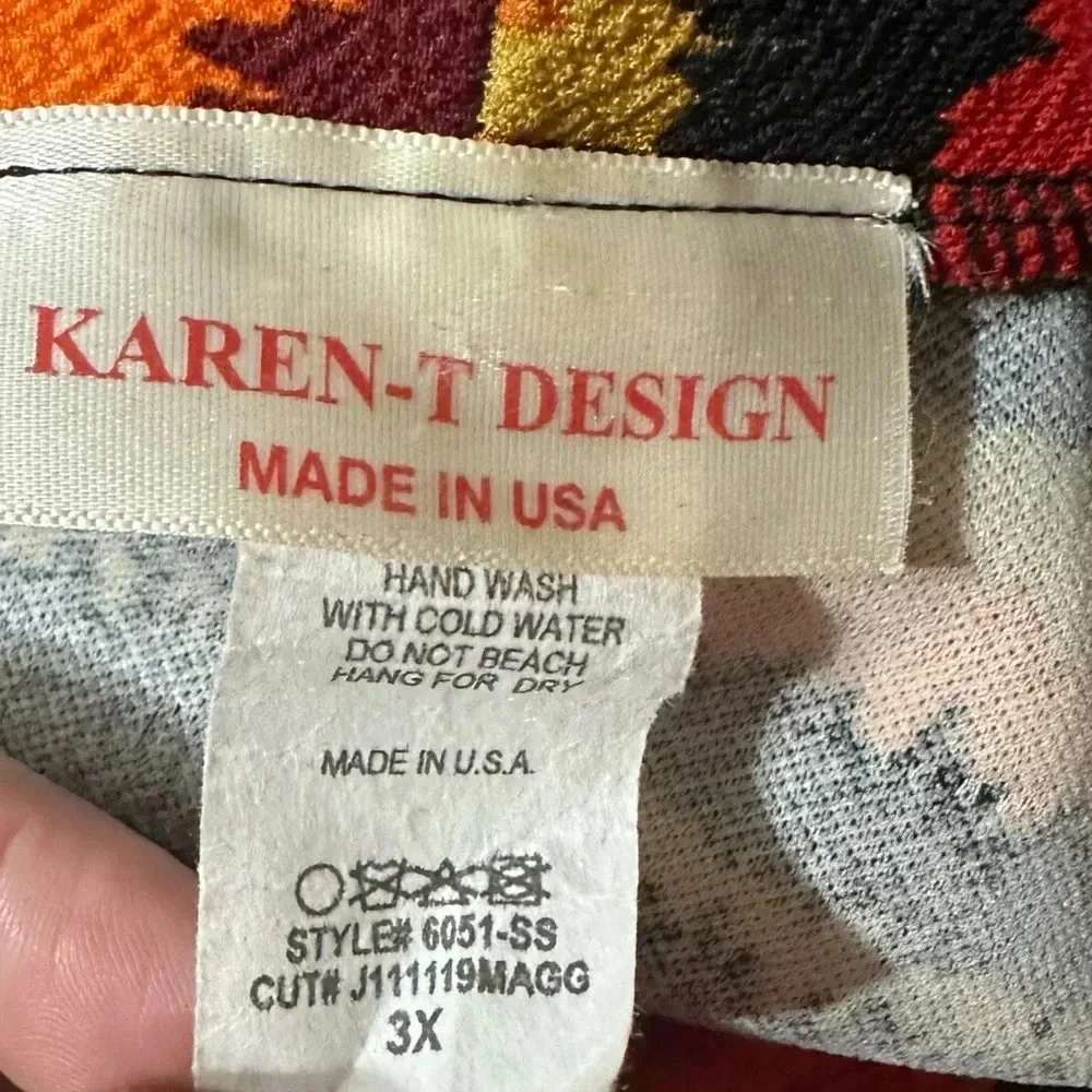Karen-T design maxi dress size 3X - Picture 15 of 16